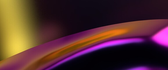 Abstract fluid gradient shape flowing