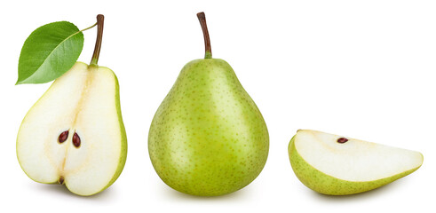 Pear isolated on white background