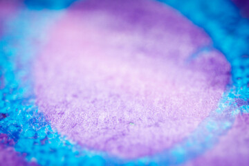 Extreme close up of watercolor on paper texture