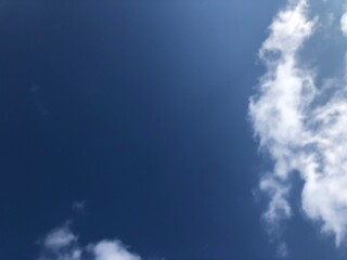 Majority of the sky.