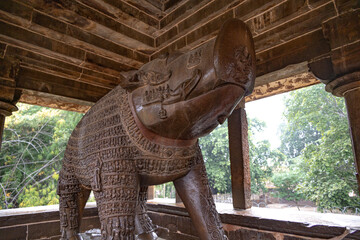 Idol of Varaha, Vishnu Avatar at Western Group of Temples, Khajuraho.