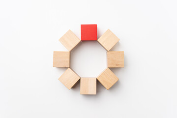 leadership, abstract, cooperation concept