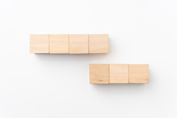 wooden, block, box concept