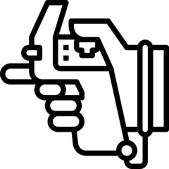 controller modern line style icon © Becris