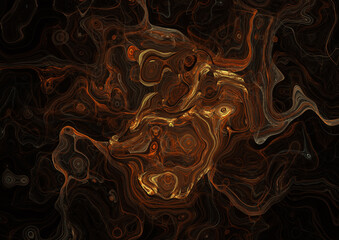 Abstract background illustration, modern hipster futuristic fractal flame graphic. colorful surreal poster, banner