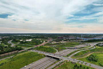 Dreieck Bochum-West - A 40 / A 448 im Ruhrgebiet