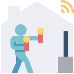 stay flat style icon