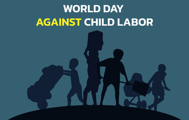 World day against child labour,stop child labour in world.
