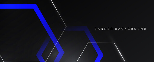 Abstract geometric modern blue stylish lines background design