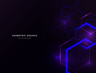 Abstract geometric modern stylish background design