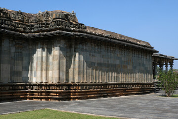 Beautiful Basadi Halli Jain Vijaya Adinatha Temple, Near Hoysaleswara temple, Halebidu, Hassan,...