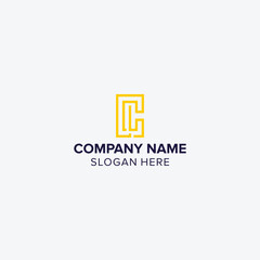 Fototapeta premium LETTER LOGO C