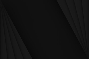 Abstract minimal black and grey background , 3D rendering , pattern texture	
