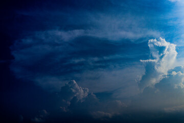 Obraz premium 青い雲海