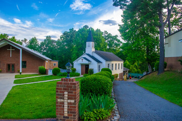 Picture of Church in Western North Carolina Foothills