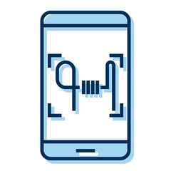 digital signature icon on transparent background