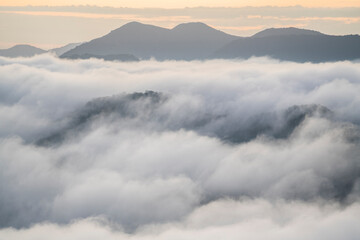 広島市安佐北区荒谷山から見える雲海