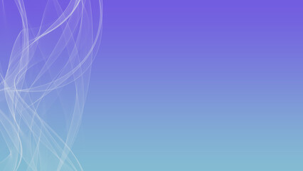 A beautiful illustration with smoke effect on a gradient background.