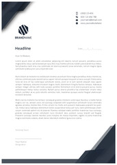 Elegant Professional Modern corporate Business print ready letterhead design bundles