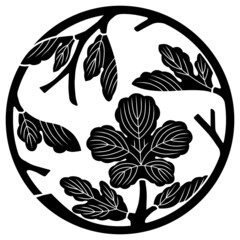 家紋です。梶枝丸といいます。 © じゅん