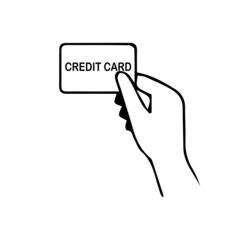 Payment phone hand vector illustration