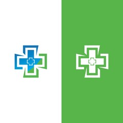 Obraz premium Health Medical Logo template vector