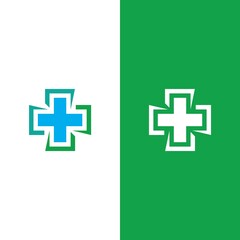 Obraz premium Health Medical Logo template vector