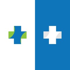 Obraz premium Health Medical Logo template vector