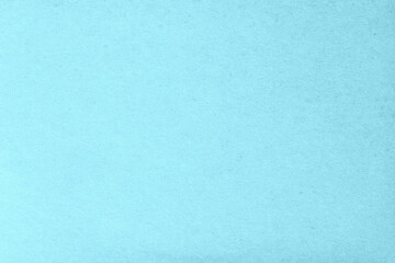 Macro closeup of kraft light blue paper texture