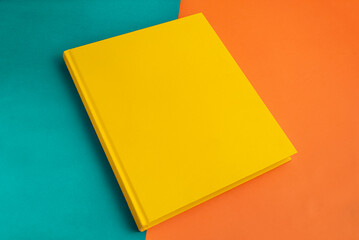 Book over background - closeup detail