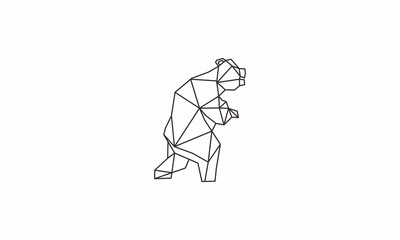 geometric bear