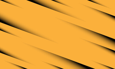 Abstract yellow black shadow speed dynamic geometric creative design modern futuristic background vector