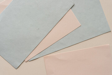 grungy background with gray and pink paper