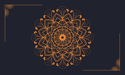 
Stylish Mandala Pattern Design Illustration