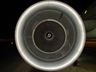 A320 CFM-56 Engine close up