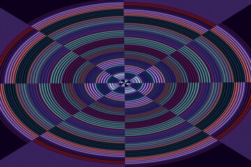 Abstract image. Colorful background. Straight and curved lines. Forms with beautiful graphic design.