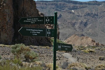 El Teide signs