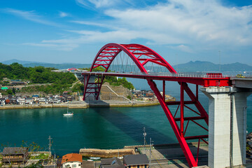 Fototapeta premium 第二音戸大橋（広島県呉市）