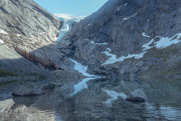 lake in the mountains