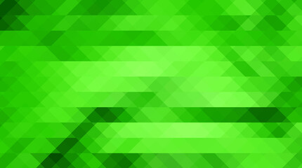 Fototapeta na wymiar green triangular grid mosaic background, creative design templates for futuristic, digital, modern, technology concept. triangular abstract background in bright green color.
