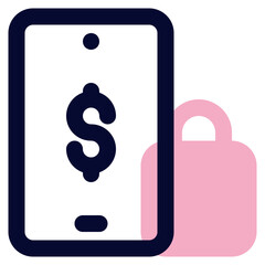 online shopping icon illustration