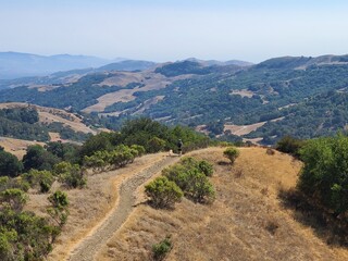 Views of Rocky Ridge from the Chamise Trail, Las Trampas Wilderness, Northern California