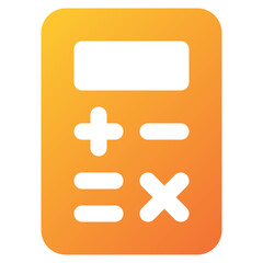 calculator icon illustration