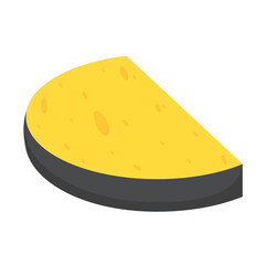 cheese half head for food design