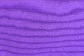 Very peri show texture of ribbed cotton fabric. Close up. Cotton clothing and textiles. Natural...