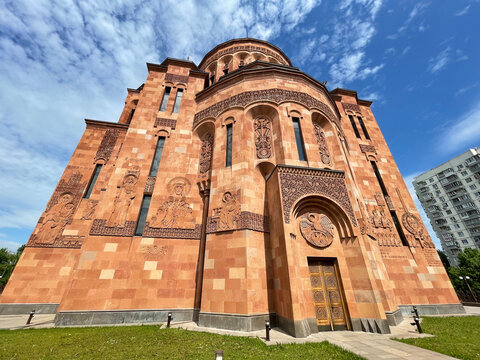 Temple Complex Cathedral of the Armenian Apostolic Church in Moscow