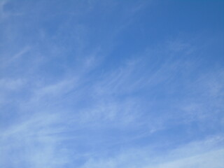 blue sky with clouds