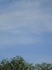 Obraz premium blue sky with clouds