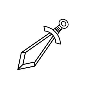 Miecz ilustracja wektorowa
