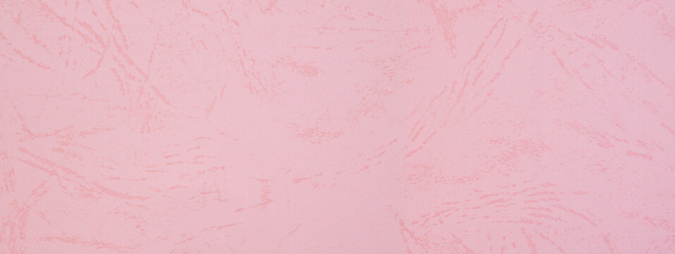  Pink textured cardstock paper closeup background with copy space for message or use as a texture.
